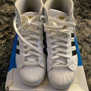 High Top Adidas Shelltoes